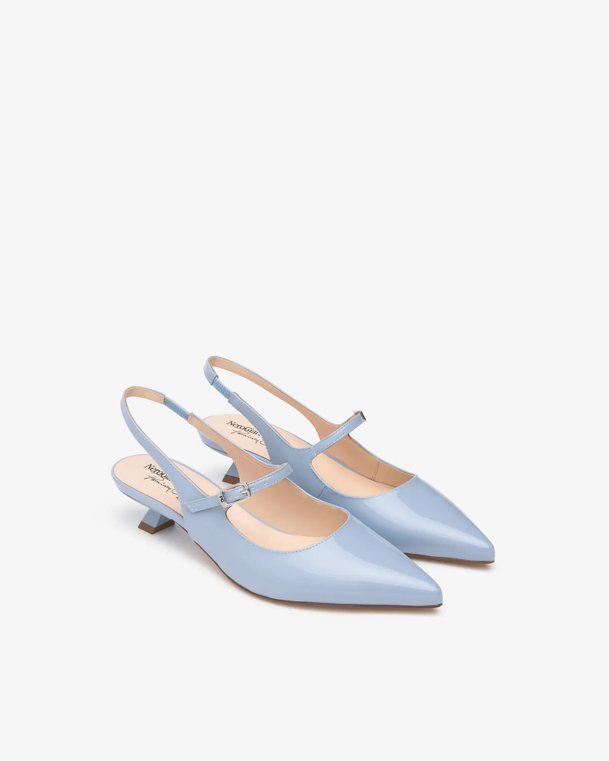 NeroGiardini slingback piele lacuita dama vara