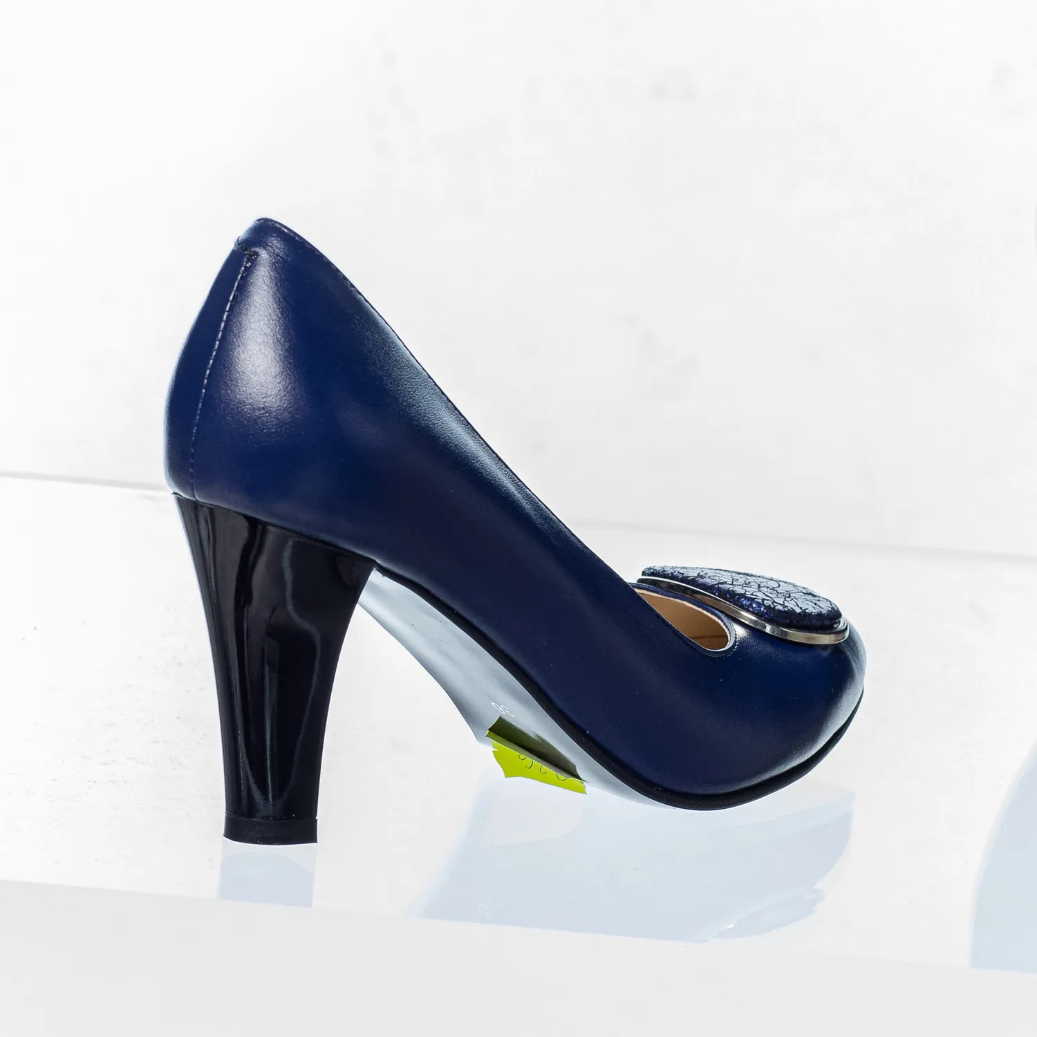 Catinca Shoes A26 BB pantofi dama blue box piele naturala