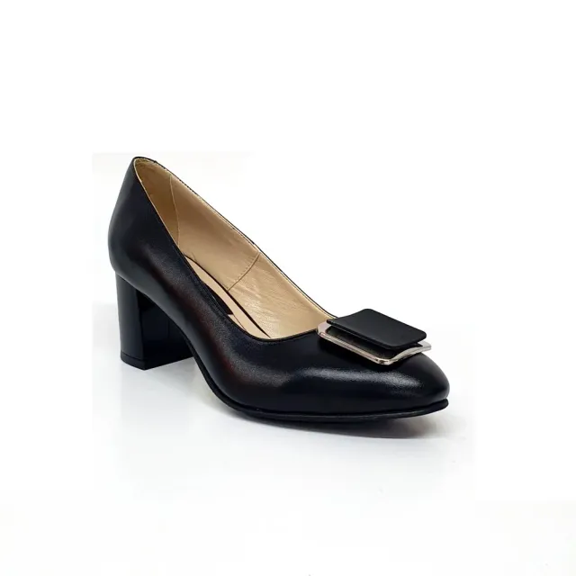 Catinca Shoes A23 NB pantofi dama piele negru box
