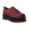 Catinca Shoes X3 RA pantofi dama piele rosu antilopa