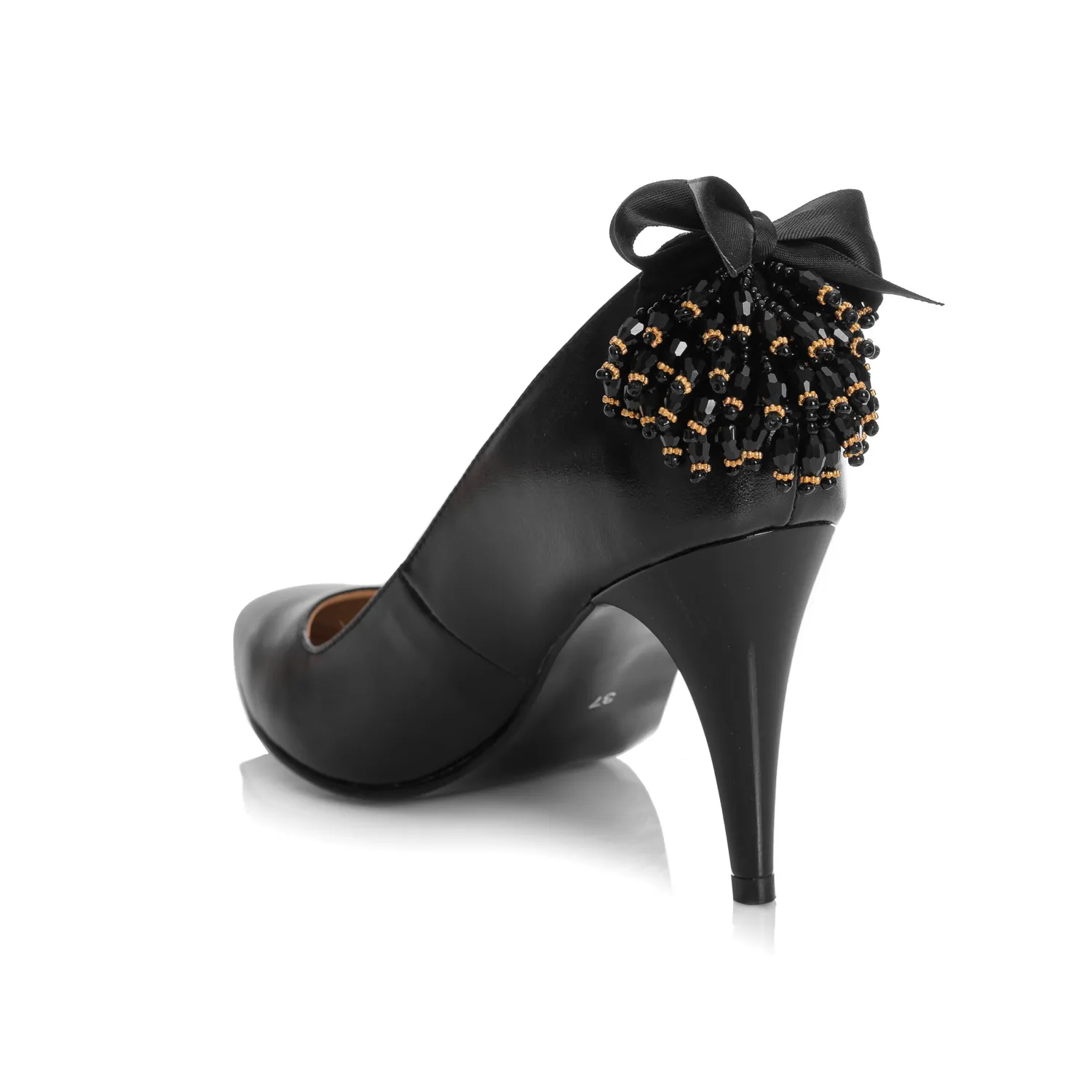 Catinca Shoes Negru Box A46 N pantofi piele naturala