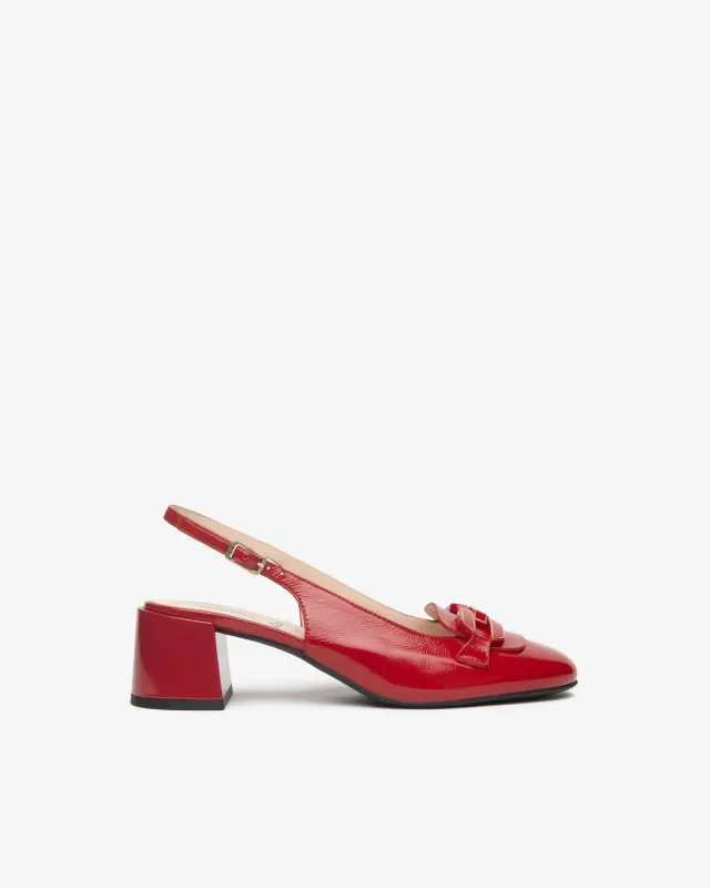 NeroGiardini pantofi slingback piele dama vara