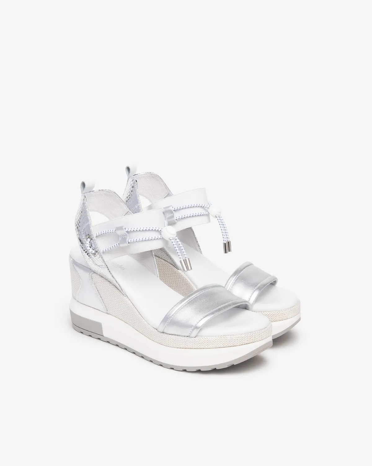 NeroGiardini sandale piele platforma 80 mm siret