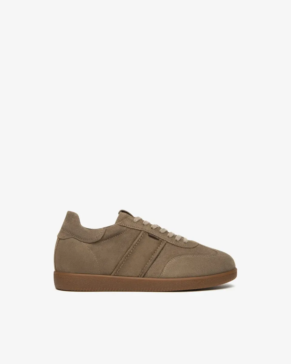 NeroGiardini sneakers barbati piele intoarsa casual
