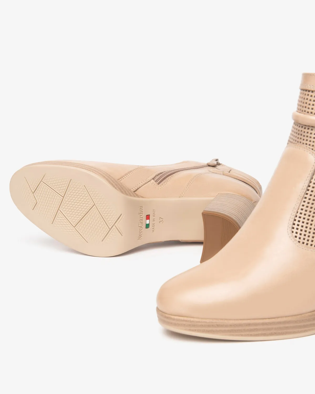 NeroGiardini Ghete Piele Dama Botine Esentiale