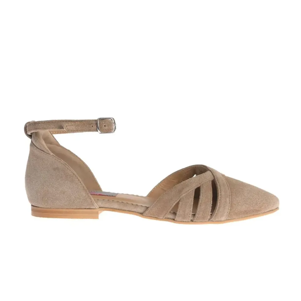 Ana Urbana Shoes New Orleans sandale grej piele