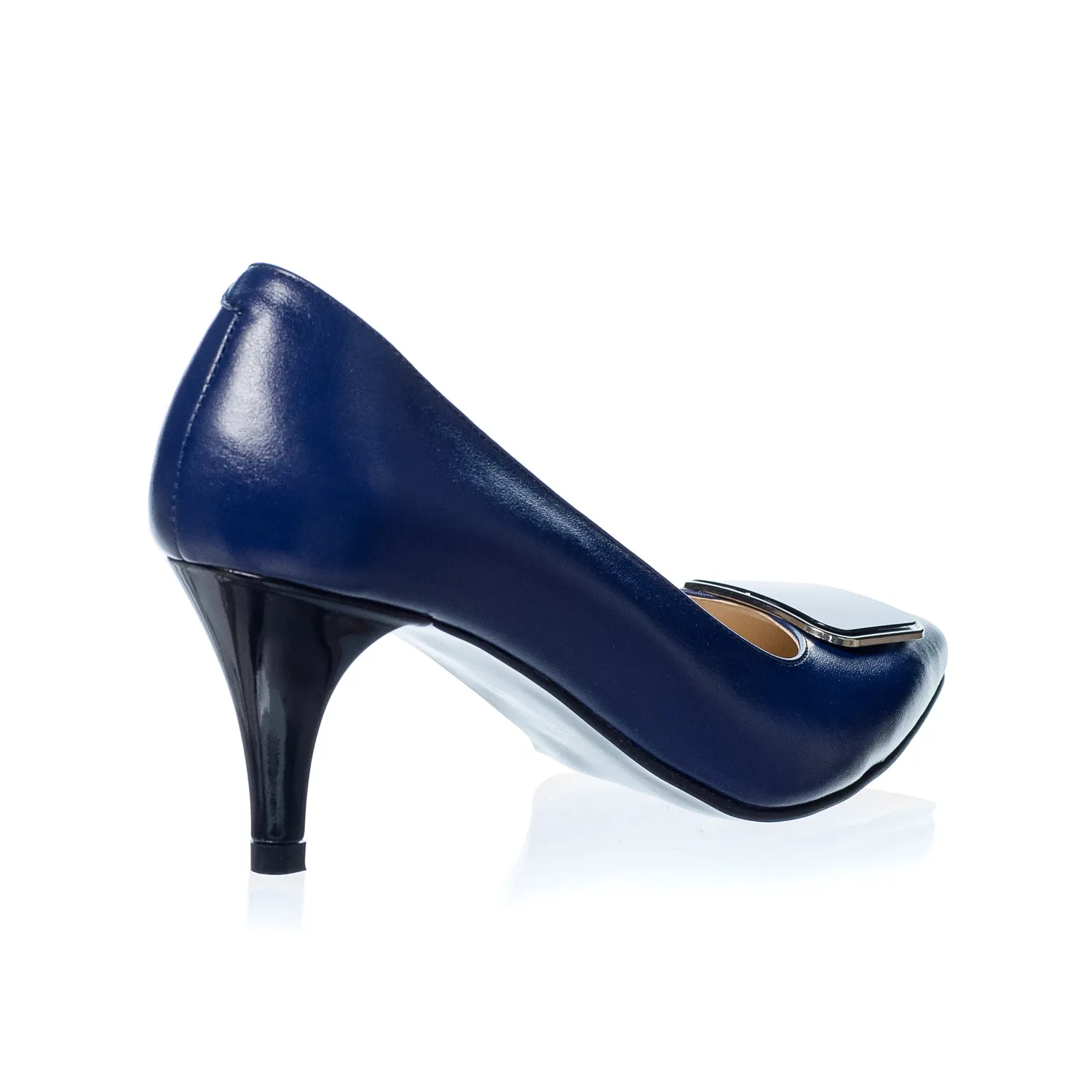 Catinca Shoes A29 BB pantofi dama albastri piele box