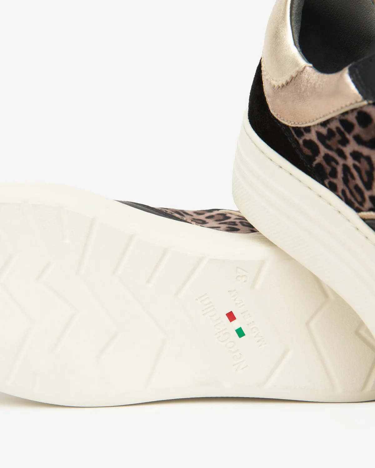 NeroGiardini sneakers piele nabuk damă iarnă