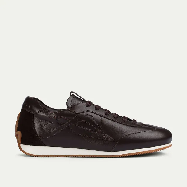 Cesare Paciotti Myron sneakers barbati maro piele