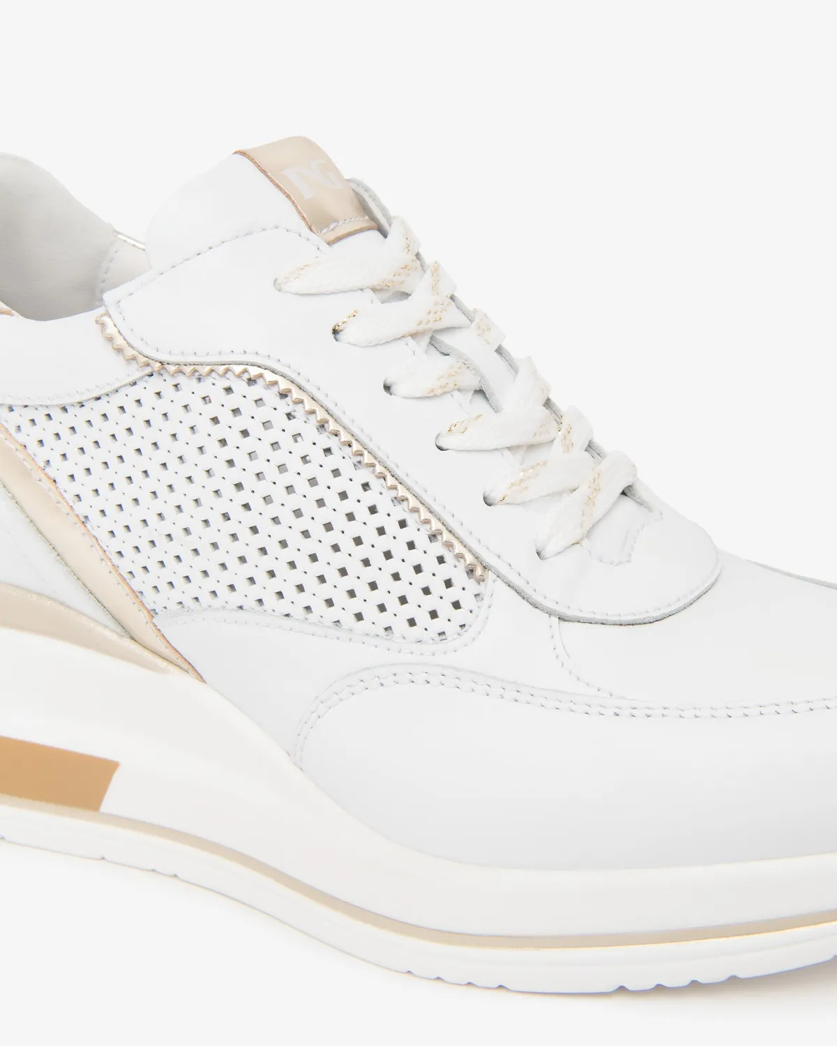 NeroGiardini sneakers dama piele si material tehnic