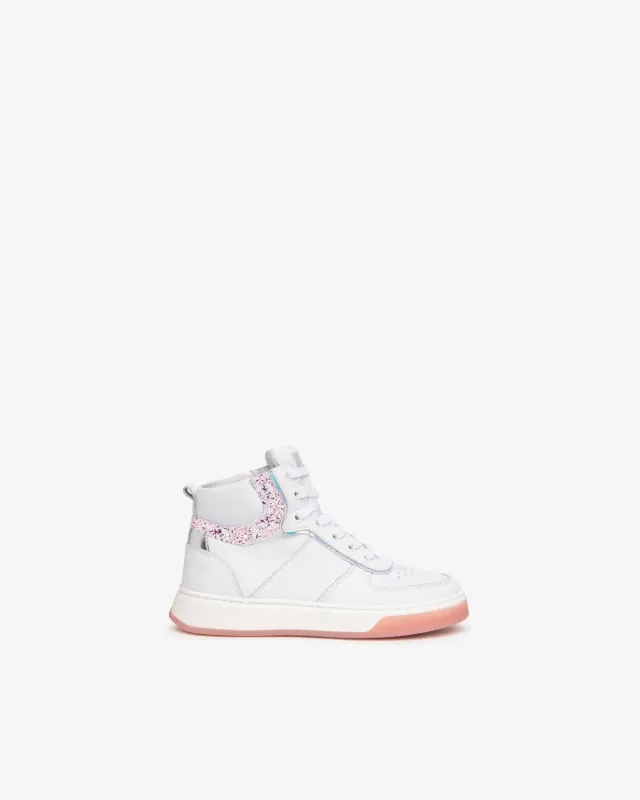 NeroGiardini sneakers fete cu siret si fermoar