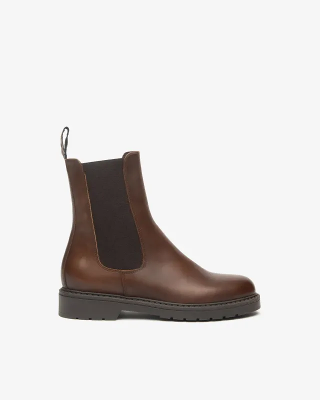 NeroGiardini Ghete Chelsea Piele Dama Toc 30 mm