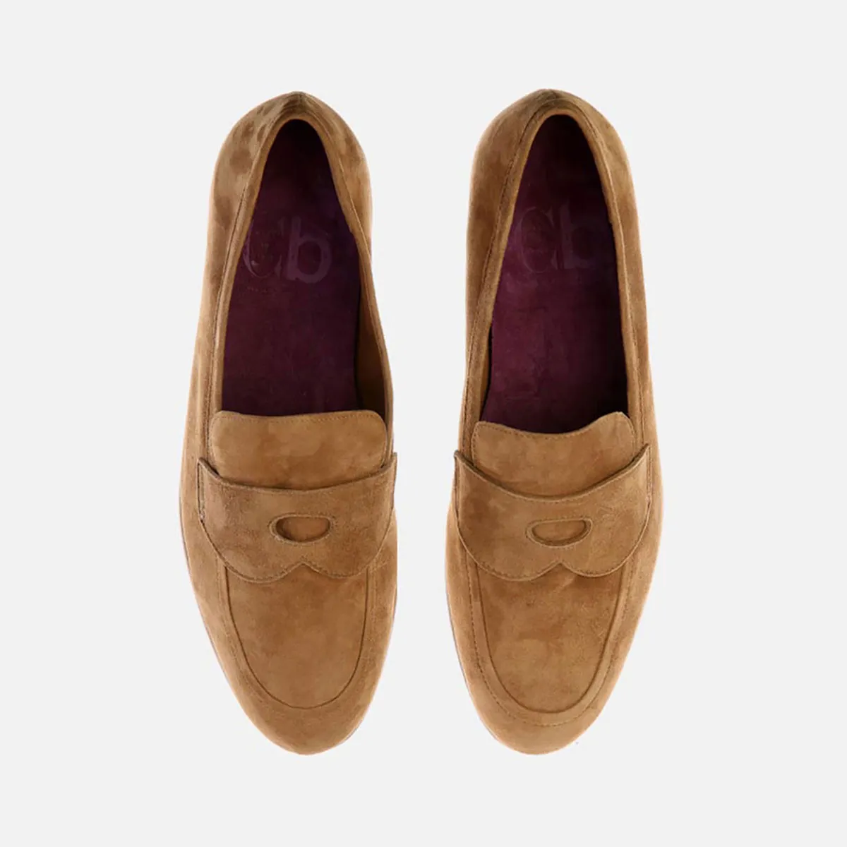 Cecilia Bringheli Fornillo pantofi slip-on bej piele