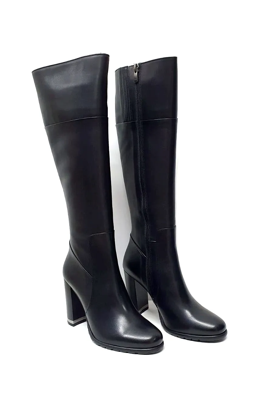 Catinca Shoes 4482 N cizme dama piele negru