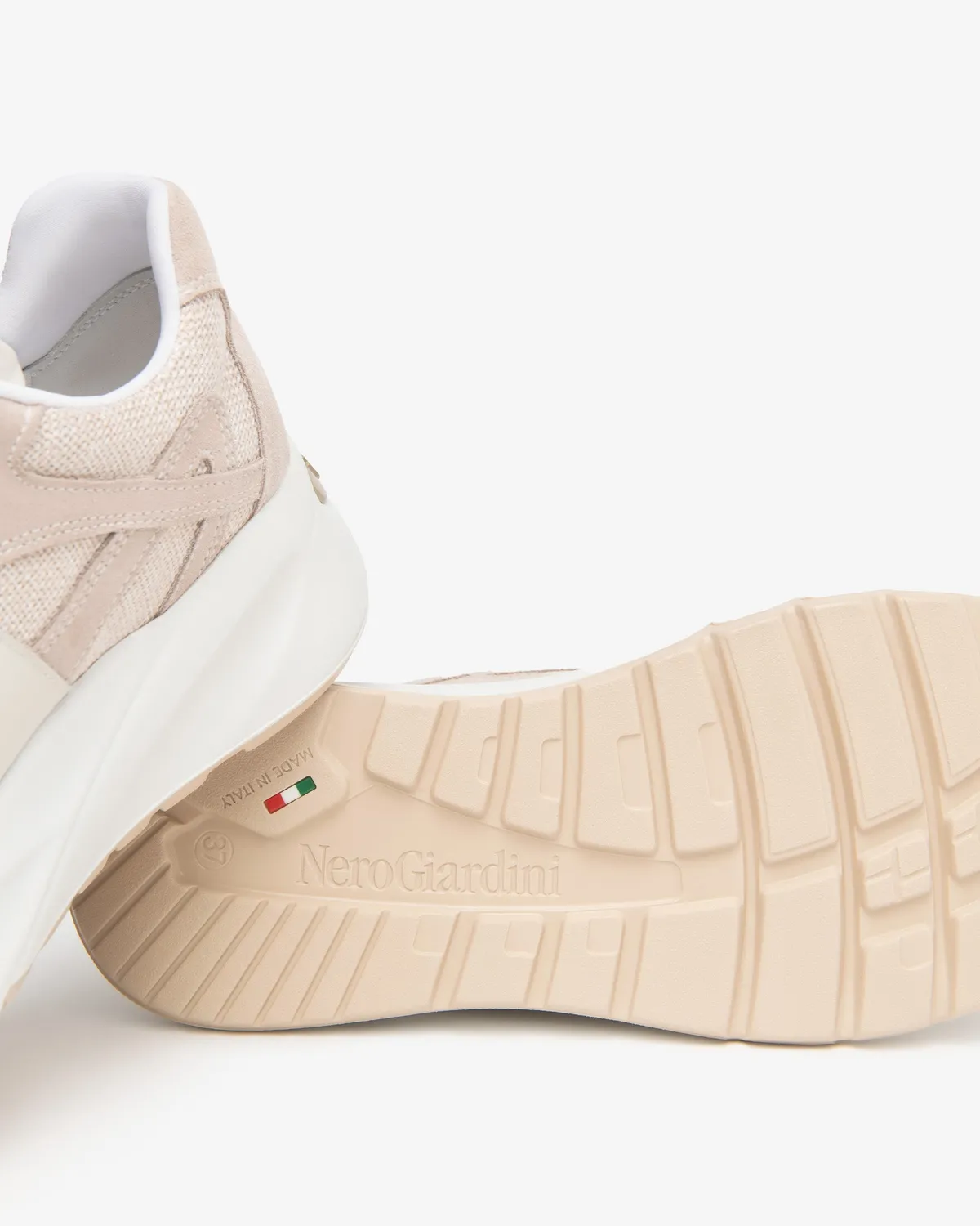 NeroGiardini sneakers dama piele intoarsa memorie