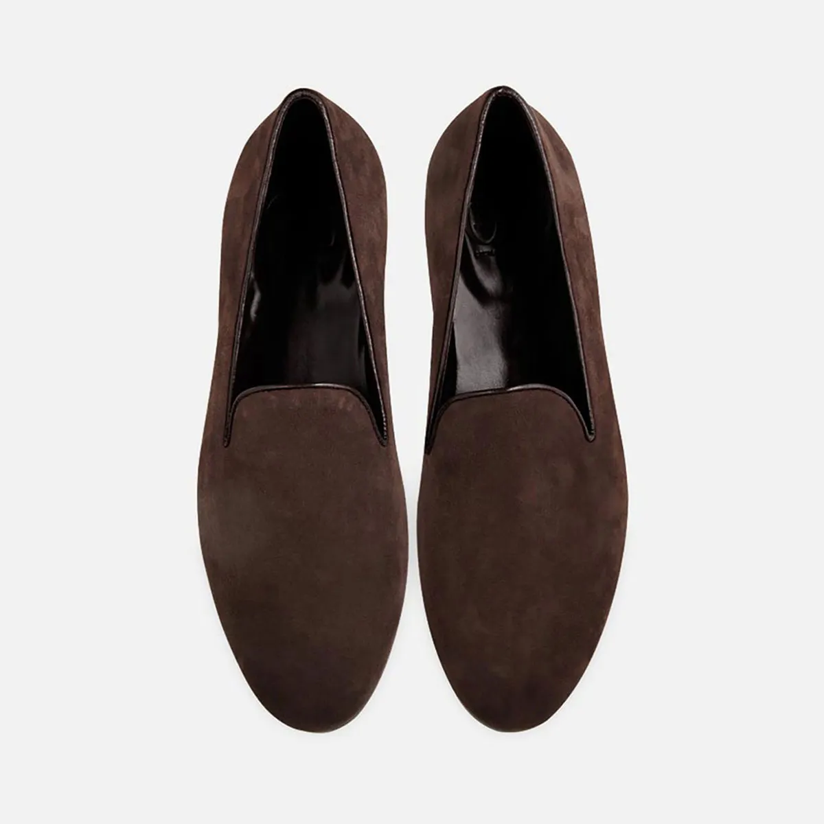 Cecilia Bringheli Positano pantofi slip-on maro închis