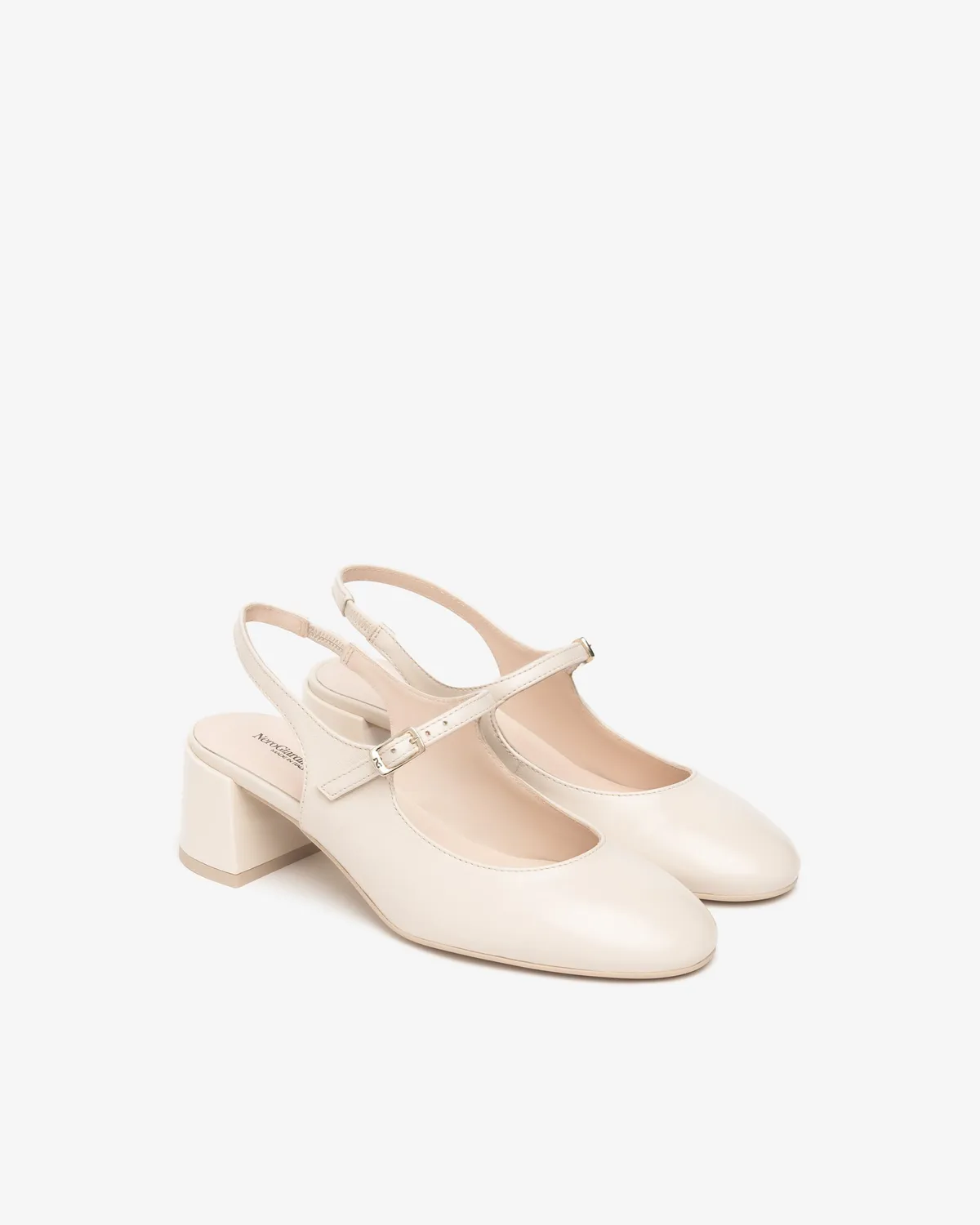 NeroGiardini Pantofi Slingback Piele Damă Vară