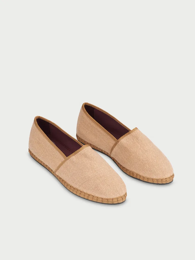 Flagelus Jasper espadrile bej din in