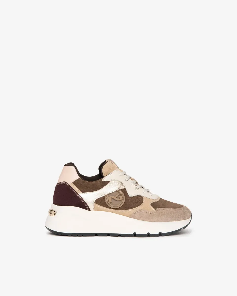 NeroGiardini sneakers dama piele intoarsa iarna