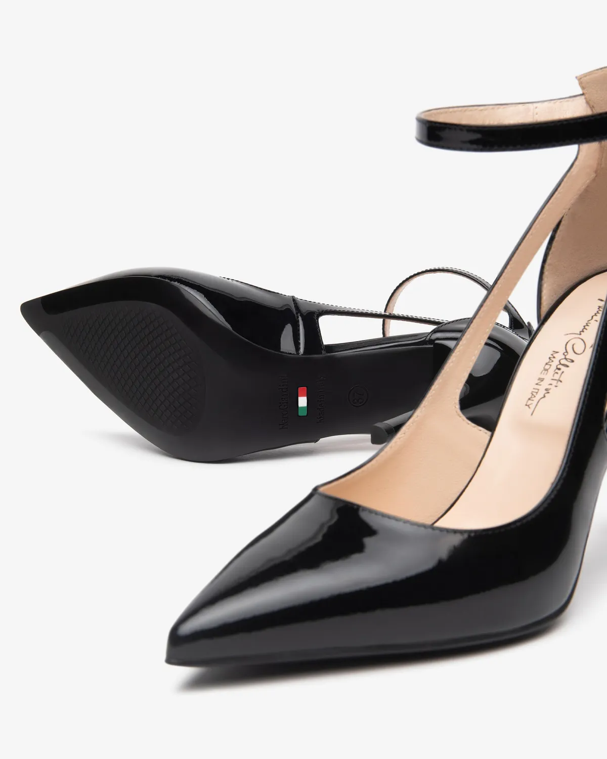 NeroGiardini Premium pantofi dama lac eleganti
