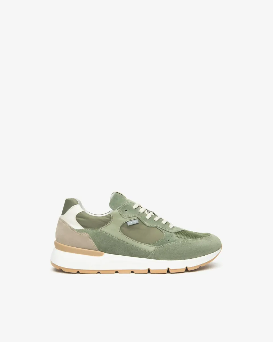 NeroGiardini sneakers piele panza barbati primavara