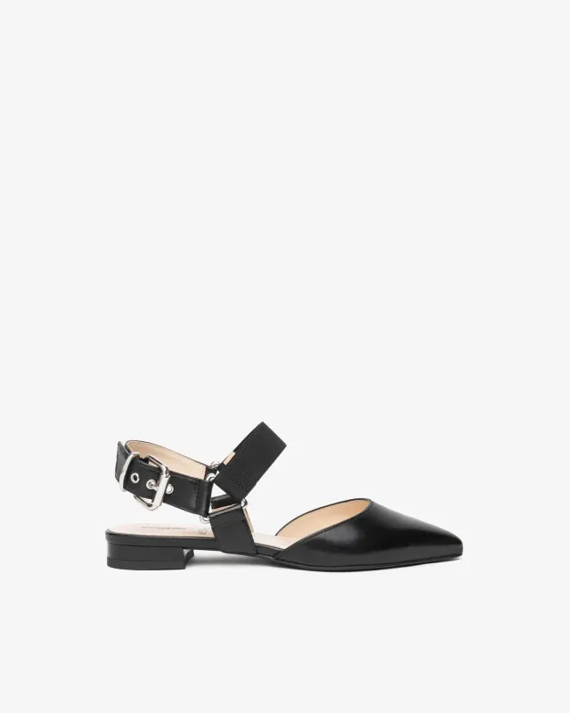 NeroGiardini pantofi slingback piele dama decupati