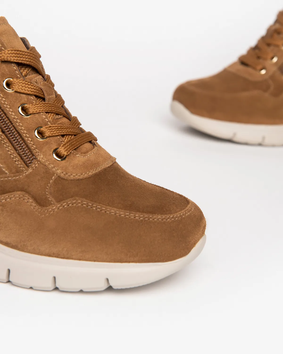 NeroGiardini sneakers piele intoarsa dama cu brant DryGo