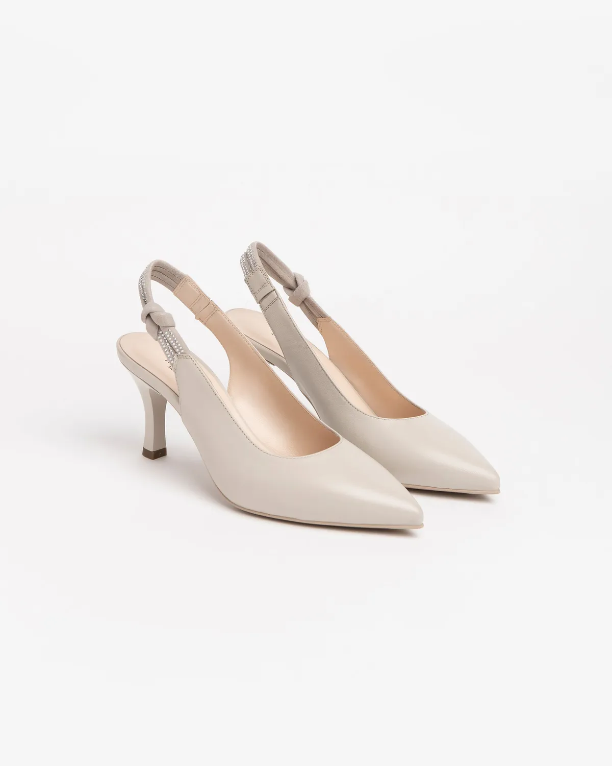 NeroGiardini Premium Collection pantofi slingback piele ocazie