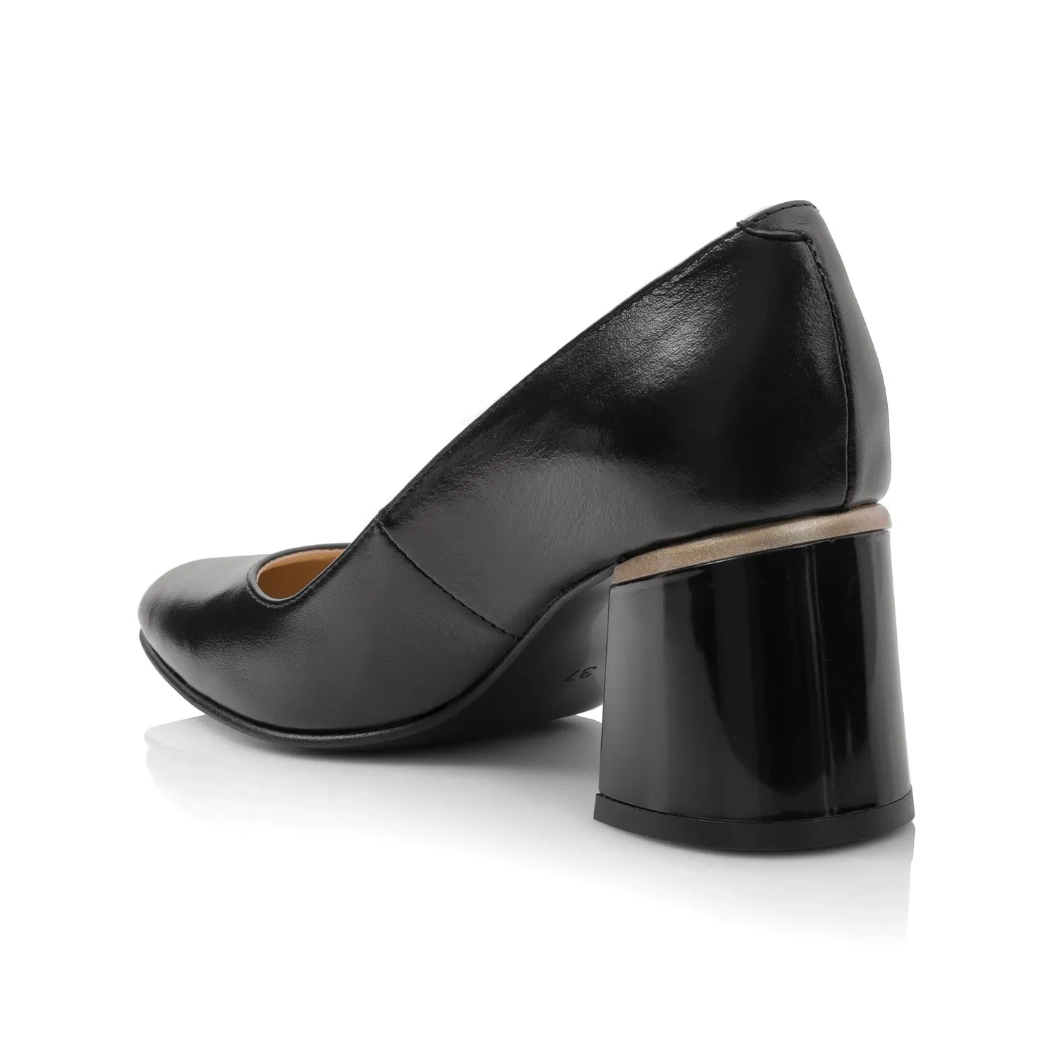 Catinca Shoes A74 NE pantofi damă negru box clasici