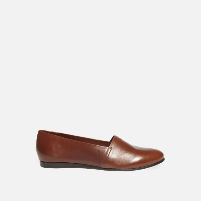 Cecilia Bringheli Amalfi espadrile piele maro deschis