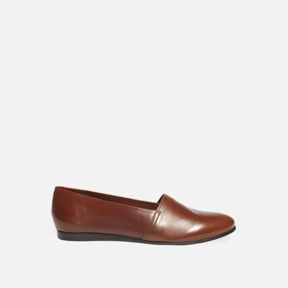 Cecilia Bringheli Amalfi espadrile piele maro deschis