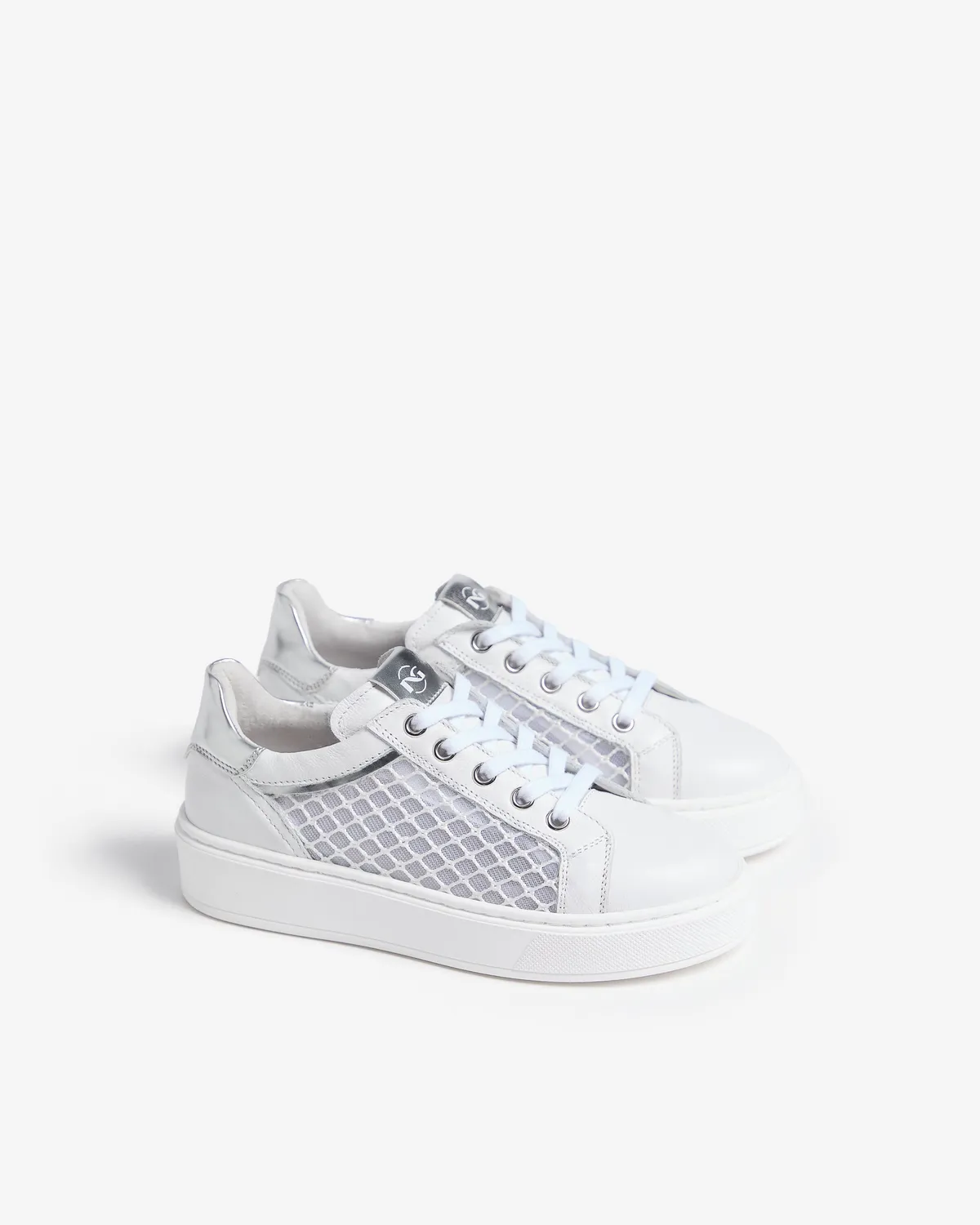 Sneakers NeroGiardini fete textil talpa usoara