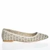 Catinca Shoes ST B balerini damă piele naturală bej stileto