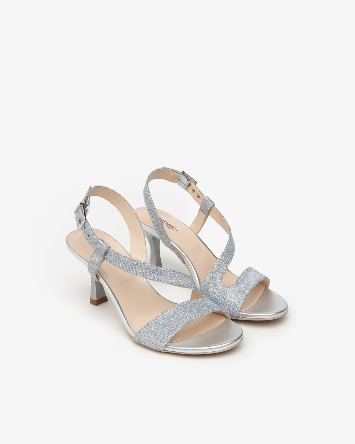 NeroGiardini sandale dama material tehnic elegante