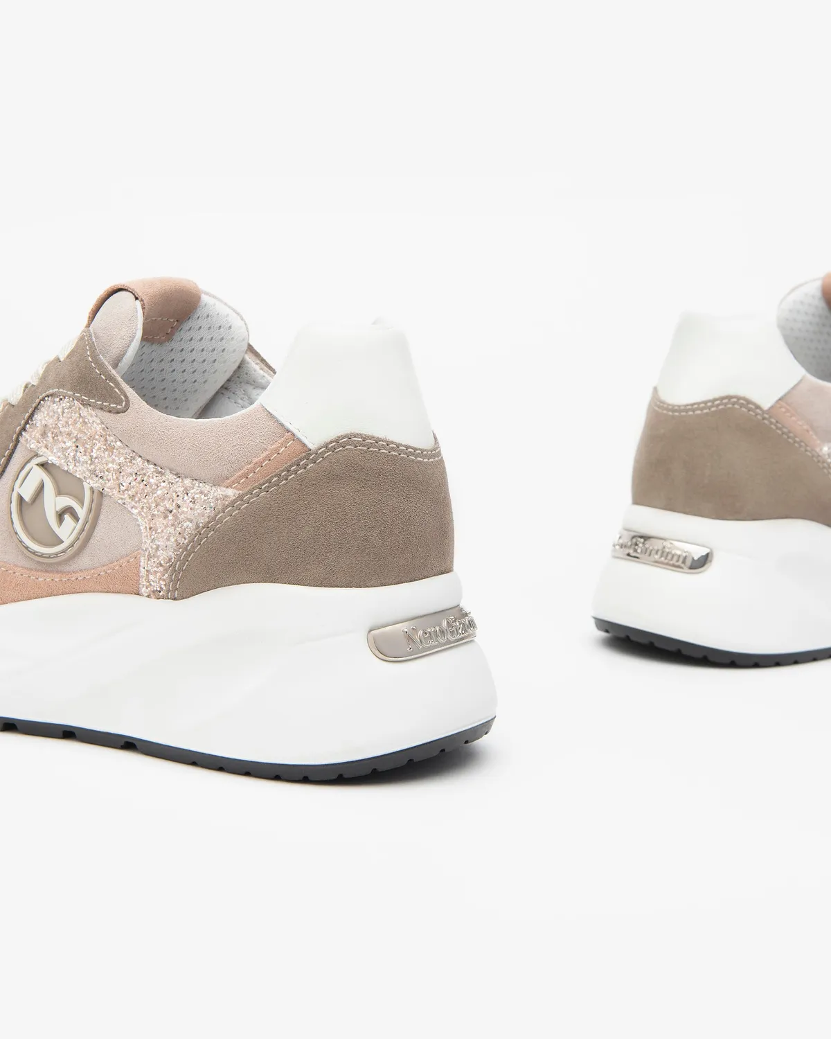 NeroGiardini Sneakers Damă Piele Velur DryGo