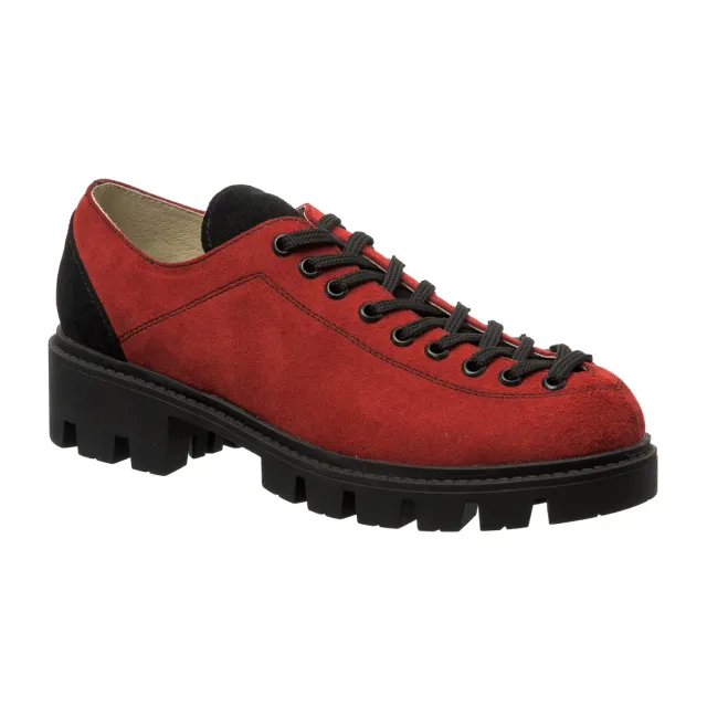Catinca Shoes X2 RANA pantofi dama piele rosie negru