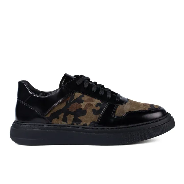 Lucas Shoes 002 sneakers Chile camuflaj piele naturala