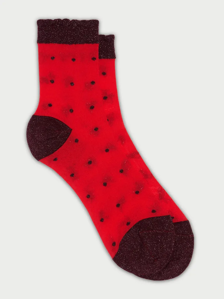 Flagelus Gisela Red pantofi rosii