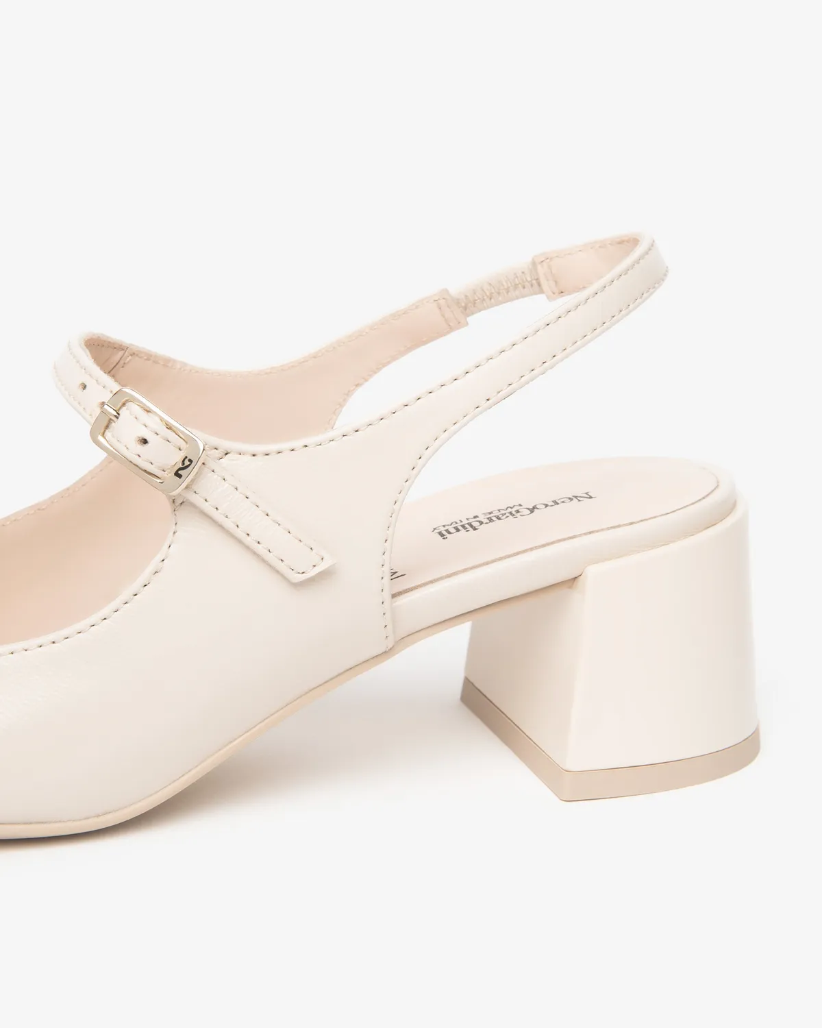 NeroGiardini Pantofi Slingback Piele Damă Vară