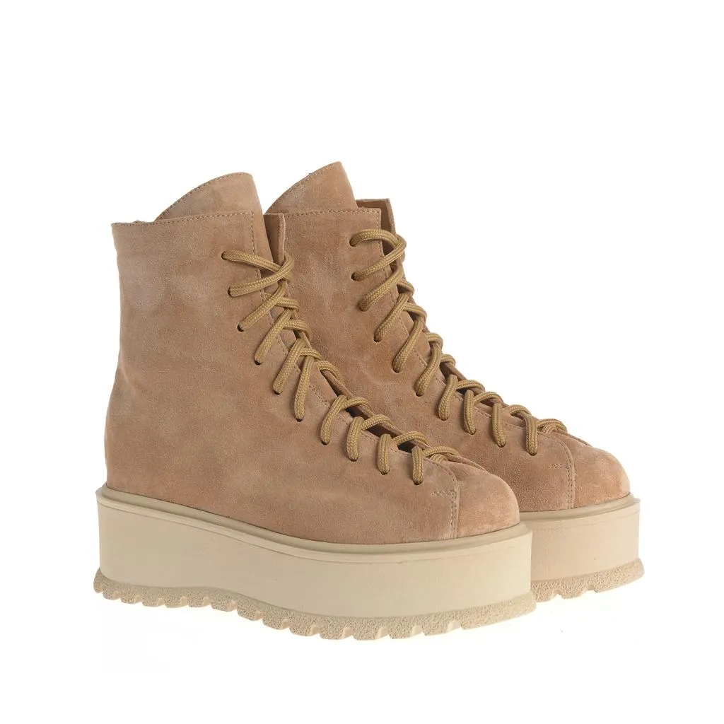 Ana Urbana Valentina bocanci camel piele intoarsa