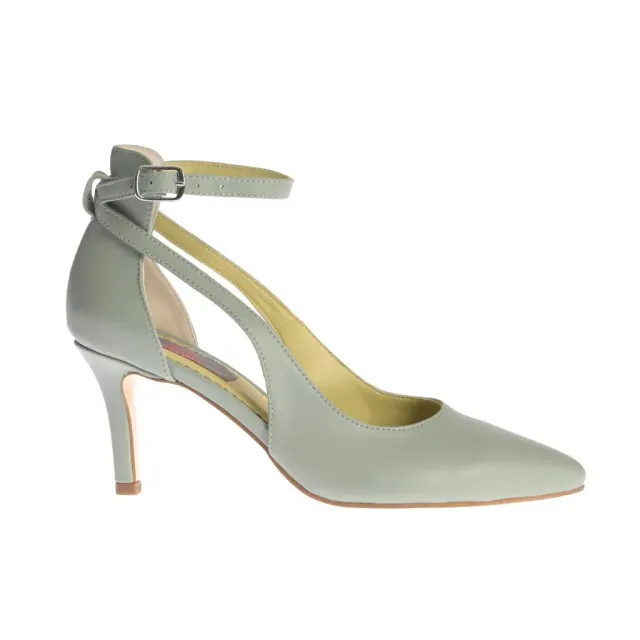 Ana Urbana Shoes Roma pantofi verde menta toc stiletto