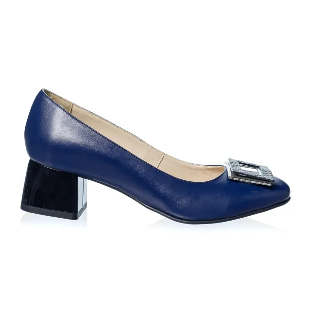 Catinca Shoes Blue Box A34 B pantofi piele albastru