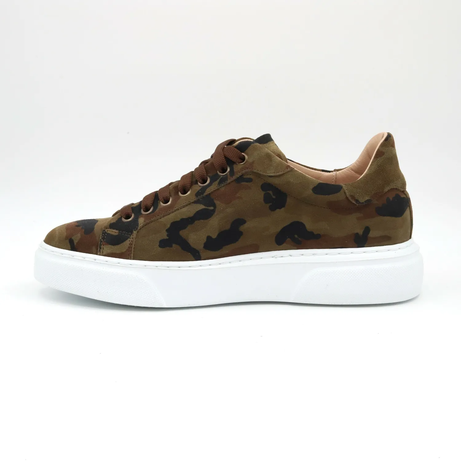 Lucas Shoes 510 Army Green sneakers barbati velur