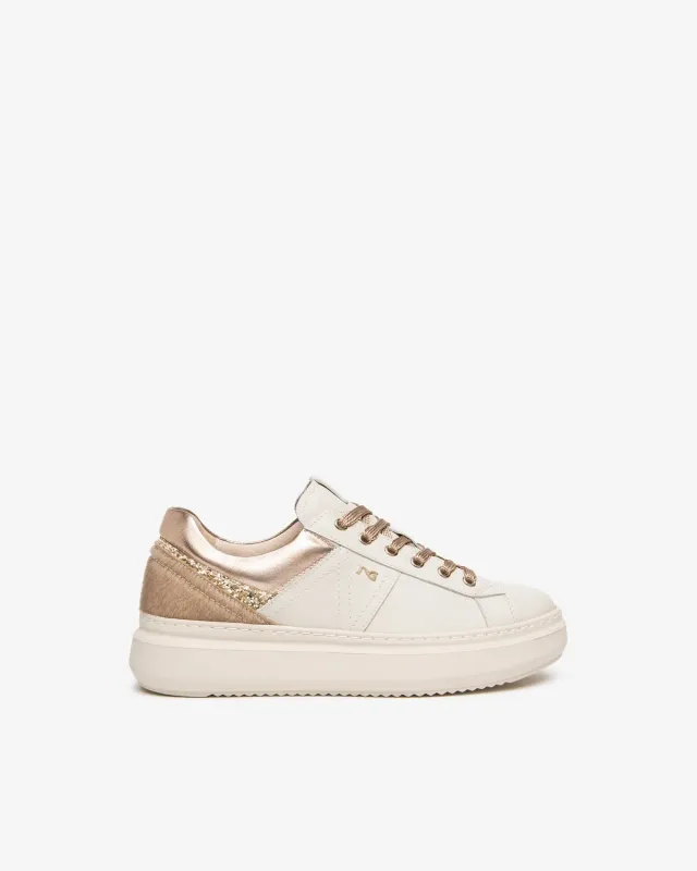 Sneakers NeroGiardini dama piele cu platforma 40 mm