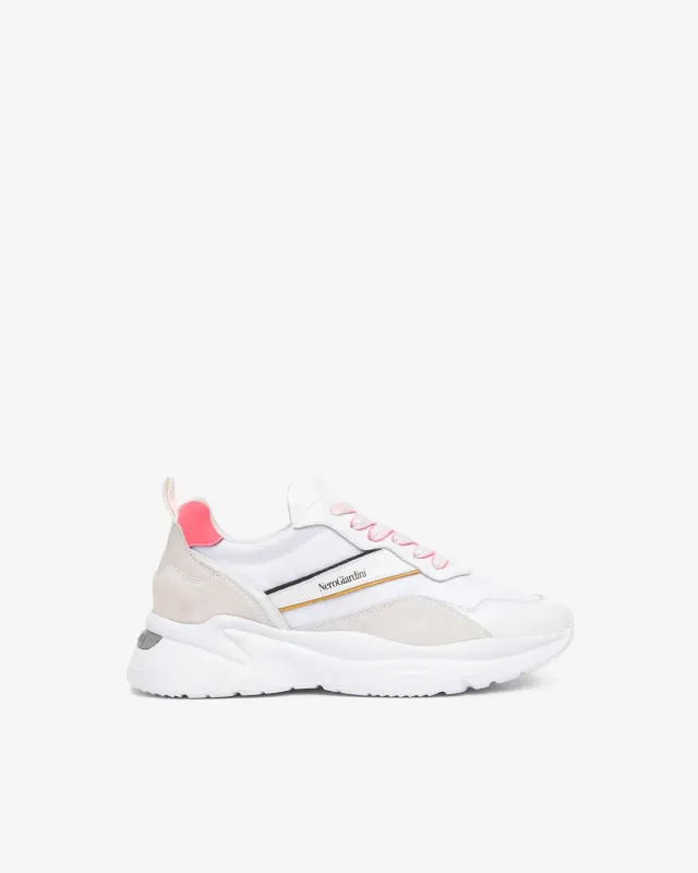 Sneakers NeroGiardini dama piele si intoarsa DryGo
