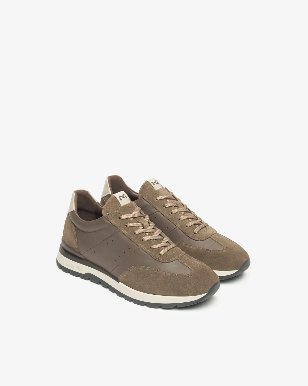 NeroGiardini sneakers barbati piele cu brant memory