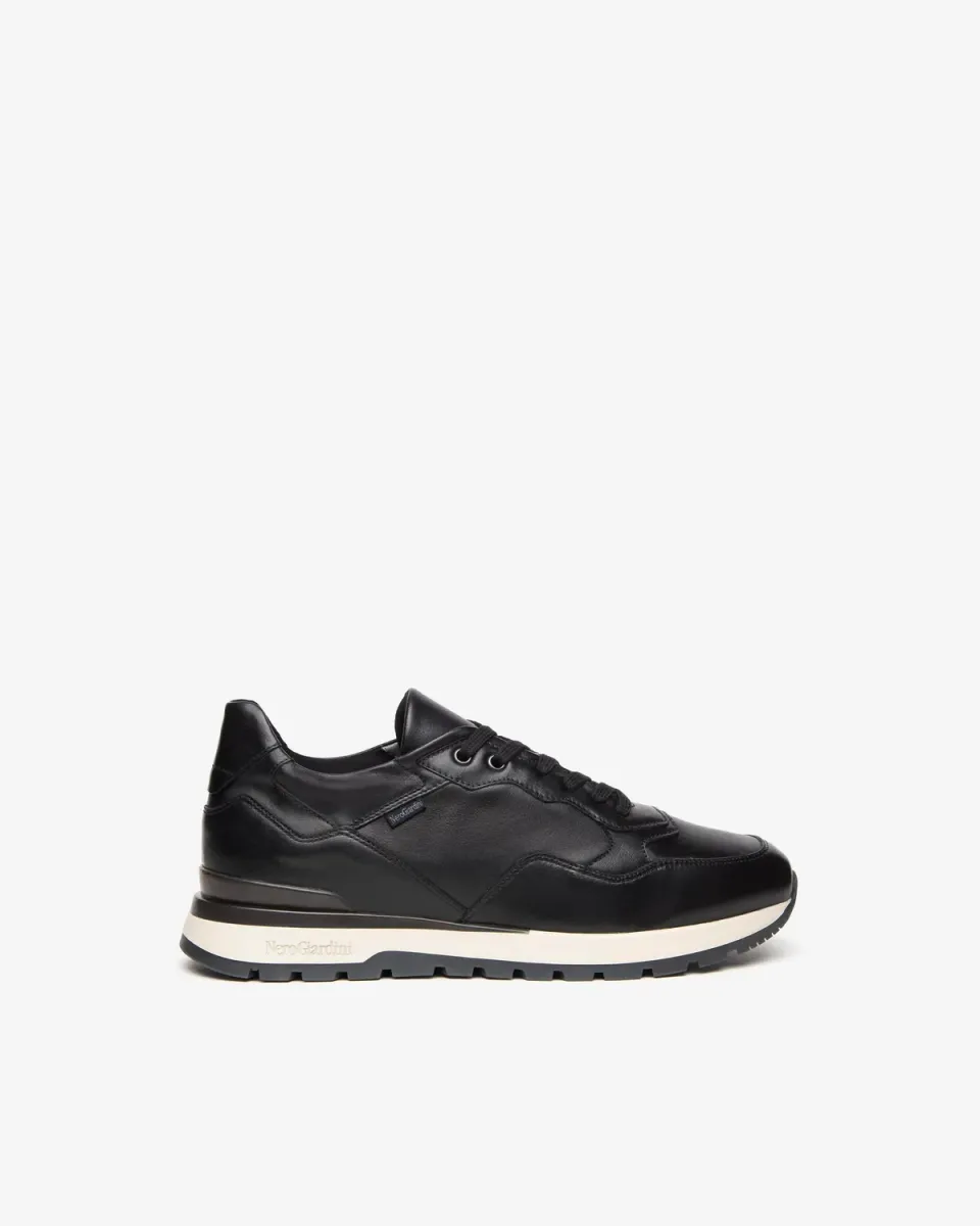 NeroGiardini Sneakers Barbati Piele Naturala de Iarna