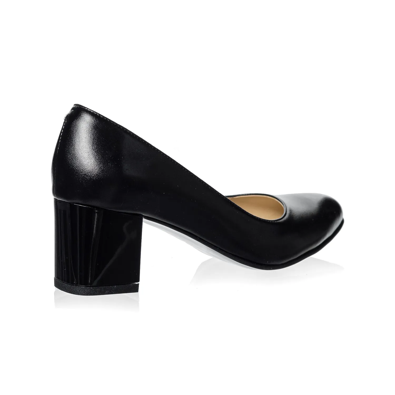 Catinca Shoes A2 NB pantofi negru piele naturala
