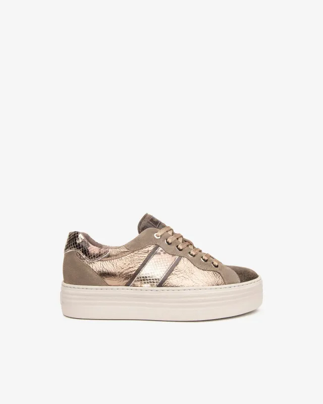 NeroGiardini sneakers dama piele platforma 4cm