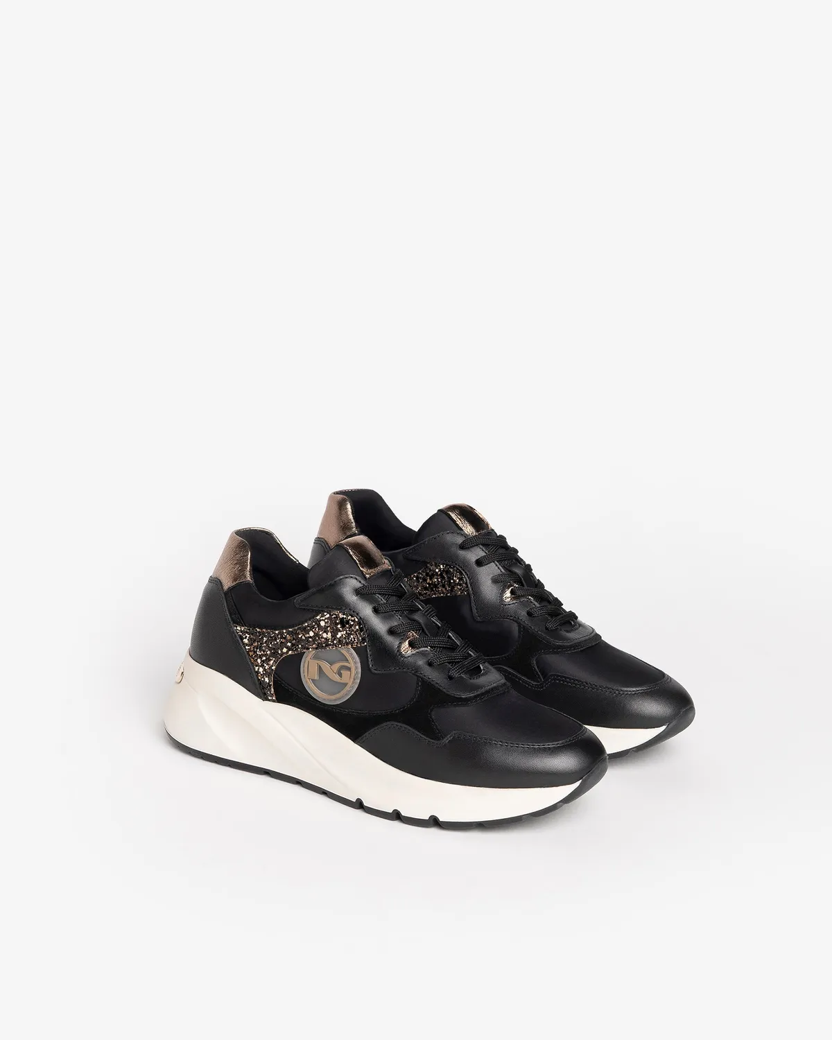NeroGiardini Sneakers piele si piele intoarsa dama toamna-iarna
